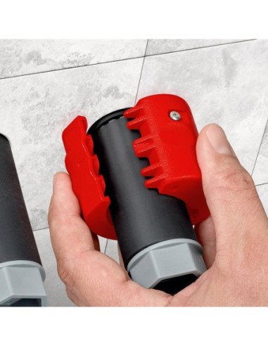 Cortatubos de plástico p.tubos 20-50mm y tubos de goteo KNIPEX