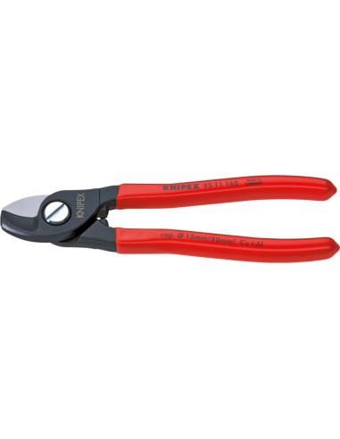 Cizalla para cable con mangos de plástico 165mm KNIPEX