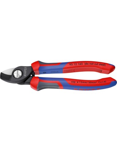 Cizalla para cable con mango varios componentes 165mm KNIPEX