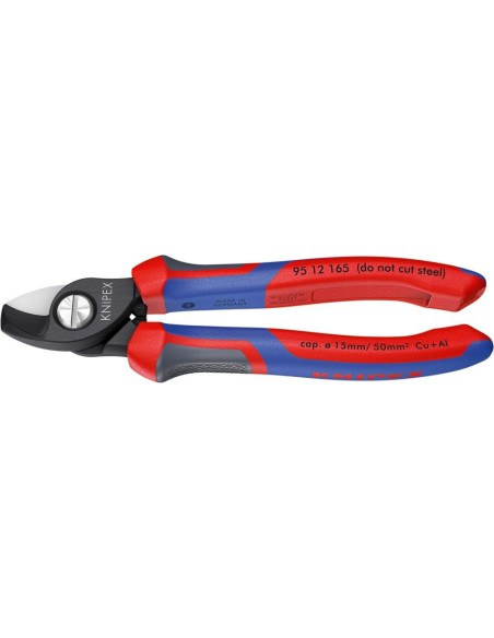 Cizalla para cable con mango varios componentes 165mm KNIPEX