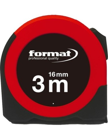 Cinta métrica de bolsillo3mx16mm blanca visor