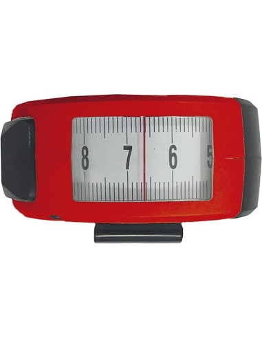 Cinta métrica de bolsillo3mx16mm blanca visor