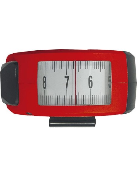 Cinta métrica de bolsillo3mx16mm blanca visor