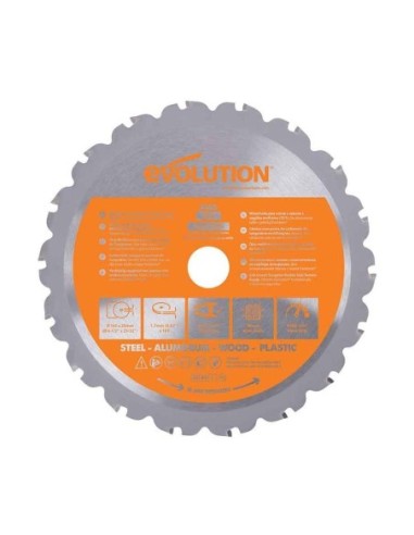 Disco multifunción MD255SEG-CS - 255mm