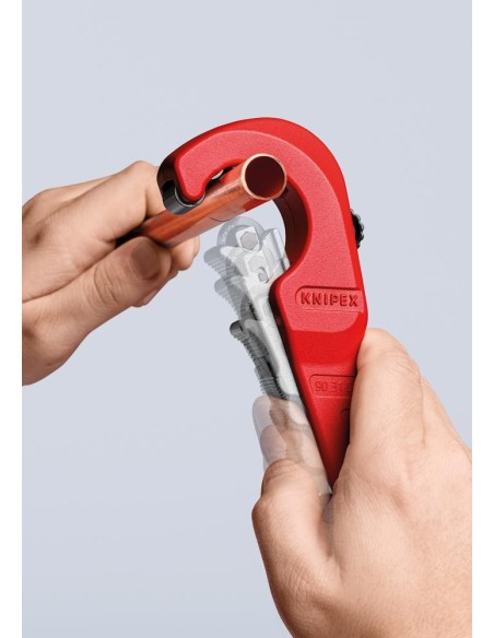 Cortatubos p/ cobre latóny acero inox 6-35mm KNIPEX