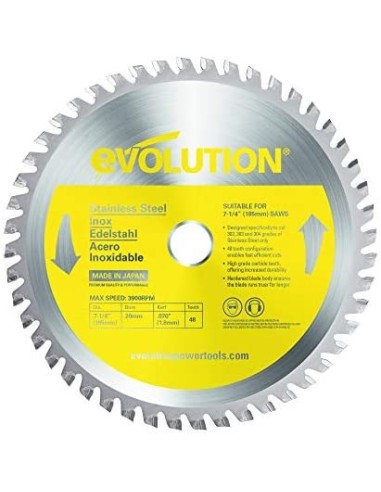 Disco para Acero Inoxidable 210 mm