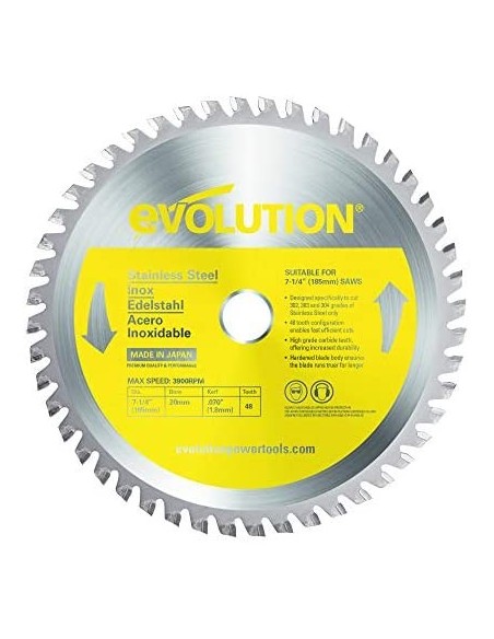 Disco para Acero Inoxidable 210 mm
