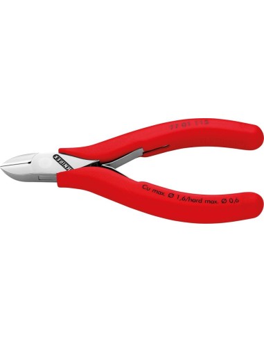 Cortaalambres electrónicac/ bisel 115mm KNIPEX