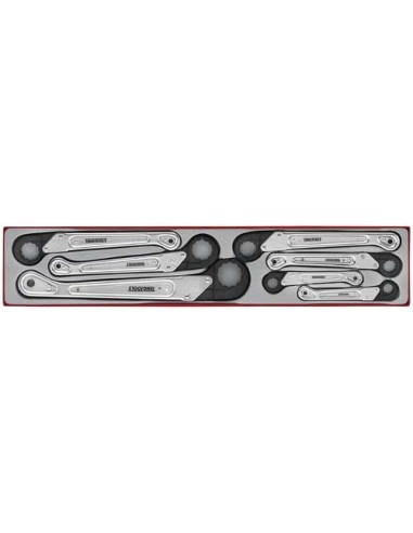 JUEGO DE LLAVES RAPIDAS PARA TUBOS TTXQRS07 7 PZAS