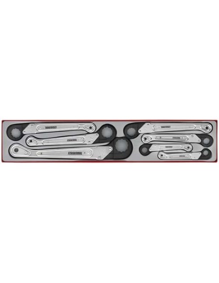 JUEGO DE LLAVES RAPIDAS PARA TUBOS TTXQRS07 7 PZAS