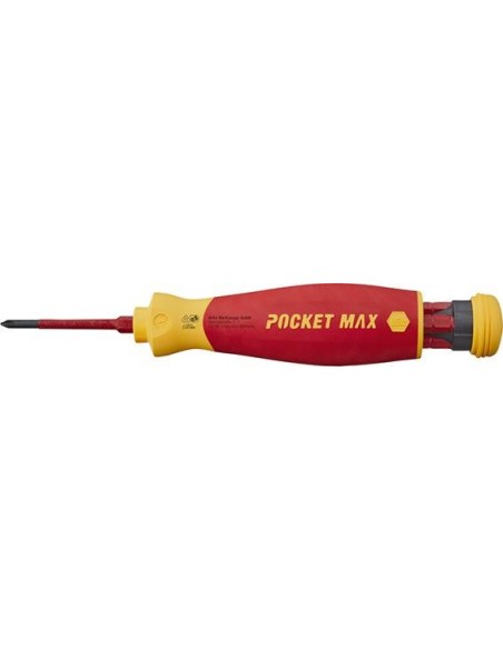 Depósito destornillador PocketMax VDE 4 pzas. Wiha