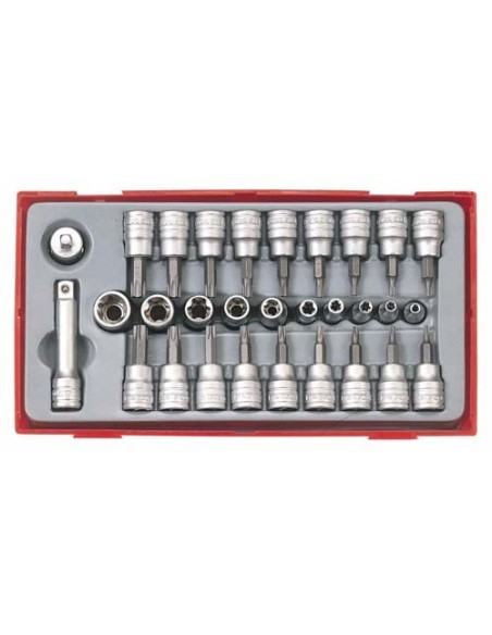 JUEGO DE PUNTAS DE VASOS 3/8-1/4 TTTX30 38-14 - TTTX30