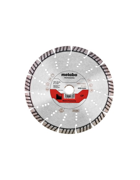 Disco de cortar de diamante 230x22,23mm, CP, hormigón professional (628574000)