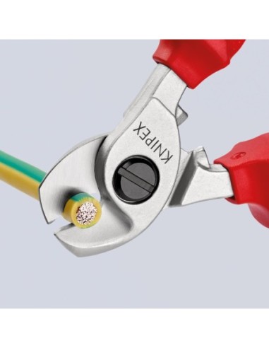 Cortacables VDE 165mm c/ ojal seg Knipex