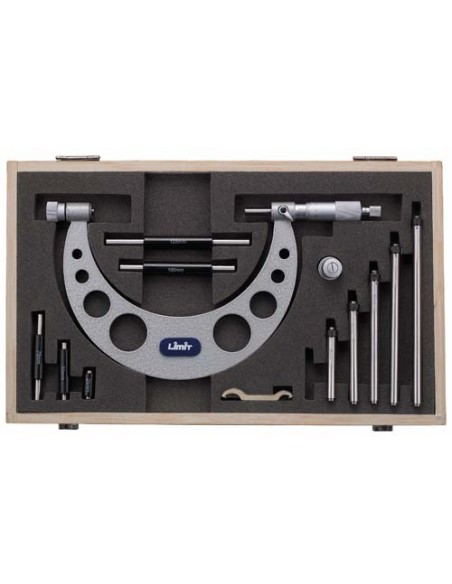 JUEGO MICROMETRO 0-150MM DIN863/1 0 - 150 mm