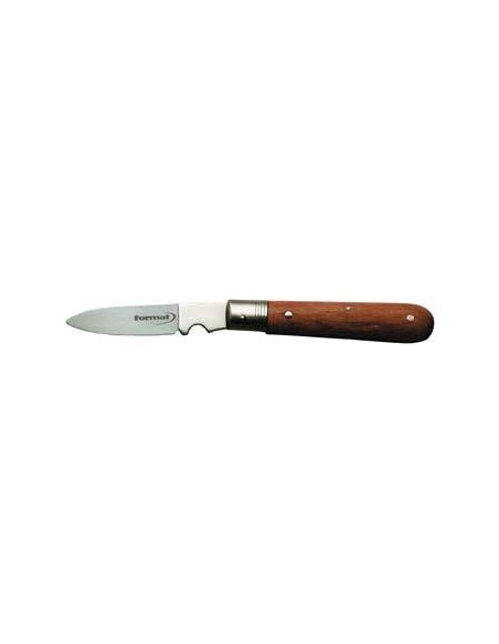 Cuchillo para cables 1 pieza con mango de madera202mm