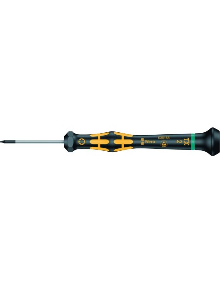 Destornillador antiestat de electrónica T2x40mm Wera