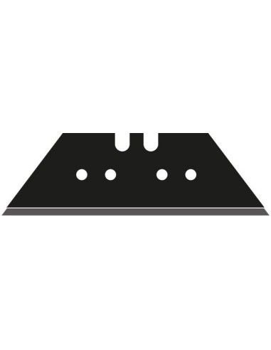 Hoja trapezoidal Black 0,65mm paquete c/ 10 u. LUTZ BLADES