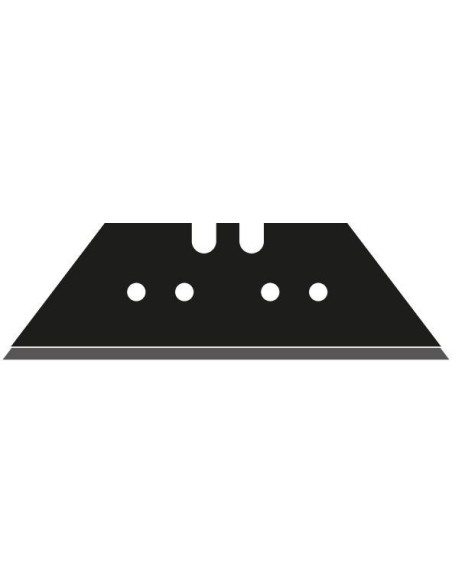Hoja trapezoidal Black 0,65mm paquete c/ 10 u. LUTZ BLADES