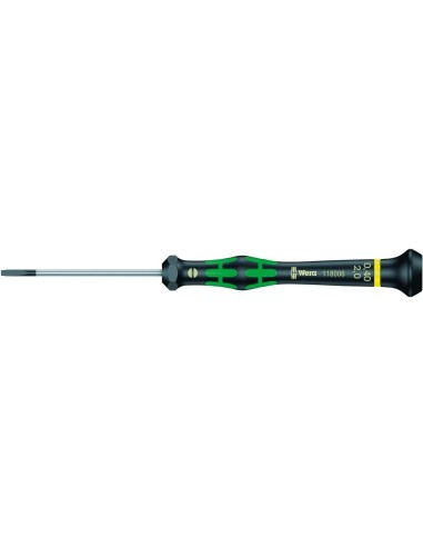 Destornillador plano de electrónica 2x0,4x60mm Wera