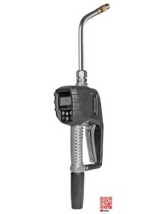 PISTOLA CONTADORA DIGITAL PRESELECCIÓN PCP30, EXTENSIÓN RÍGIDA 60°, MANUAL 1/4 VUELTA