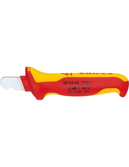 Cuchillo pelacables VDE curvado mm KNIPEX
