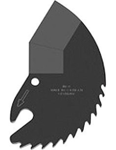 Cuchillo acero inox para cizalla de tubos 0-42mm