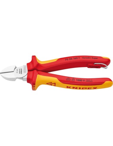 Cortaalambres VDE TT con mango varios componentes 160mm KNIPEX