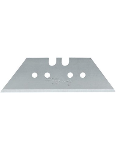Hoja trapezoidal estándar0,65mm paquete c/ 10 u. LUTZ BLADES