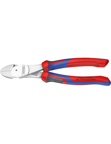 Cortaalambres fuerza cromado c/ mango varios componentes 250mm KNIPEX