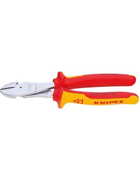 Cortaalambres fuerza VDE con mango varios componentes 200mm KNIPEX