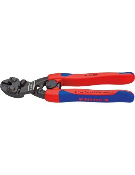 Cortapernos Mini 20grados con mango varios componentes 200mm KNIPEX