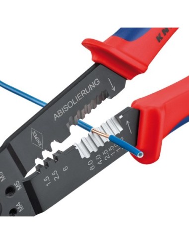 Crimpadora 9722240 para terminales de cable aislados 0,75-6qmm KNIPEX