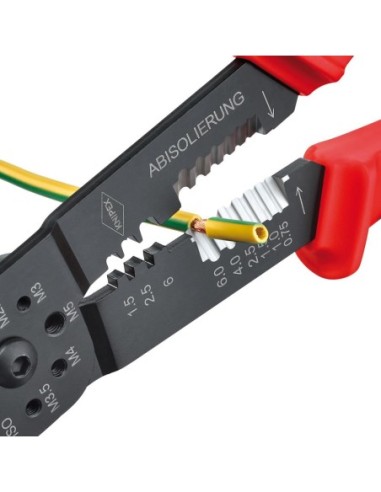 Crimpadora 9722240 para terminales de cable aislados 0,75-6qmm KNIPEX