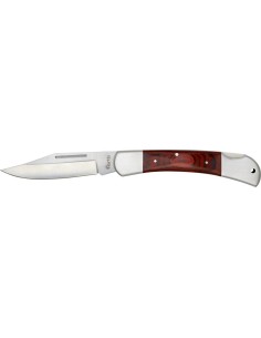 Cuchillo trabajo madera con funda de cuero 220mm FORTIS