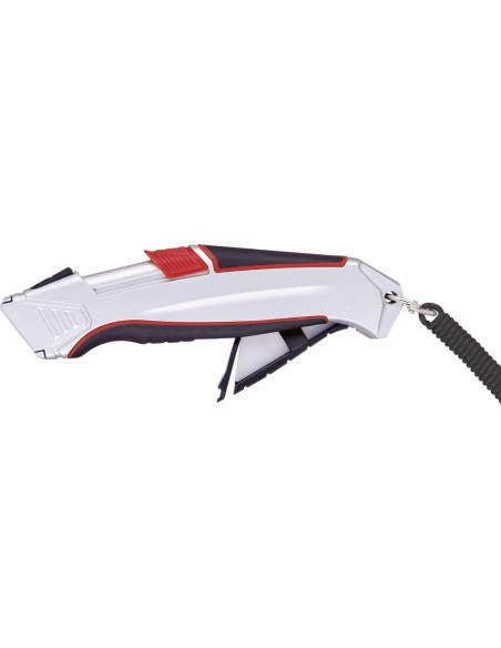 Cúter seguridad cerámica con funda 160mm