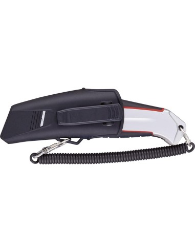 Cúter seguridad cerámica con funda 160mm