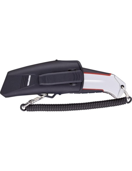 Cúter seguridad cerámica con funda 160mm
