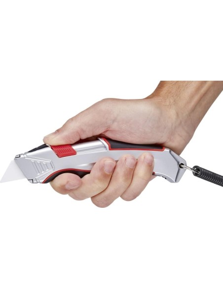 Cúter seguridad cerámica con funda 160mm
