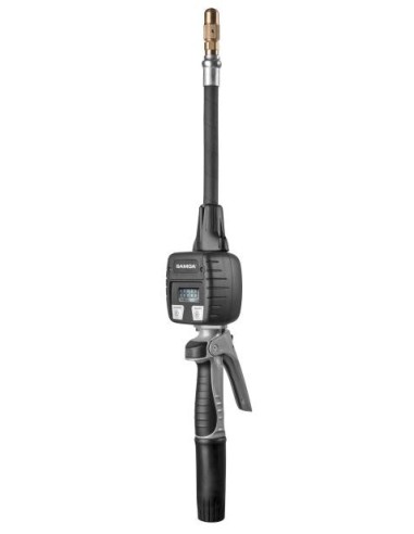 PISTOLA CONTADORA DIGITAL EC30, 30 L/MIN, EXTENSIÓN FLEXIBLE CONFORMABLE, MANUAL 1/4 VUELTA