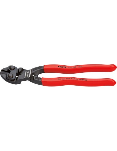 Cortapernos Mini 20grados con mangos de plástico 200mm KNIPEX
