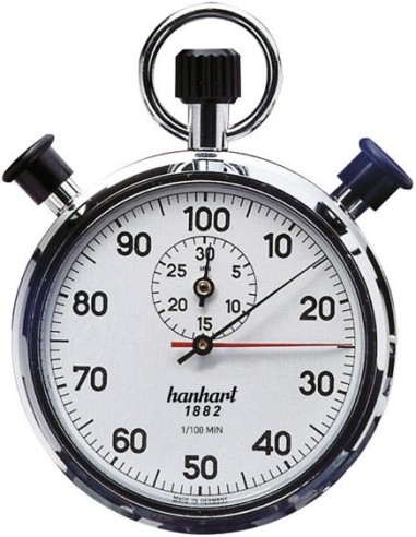 Cronómetro incremental doble 1/100-min. 30min. HANHART