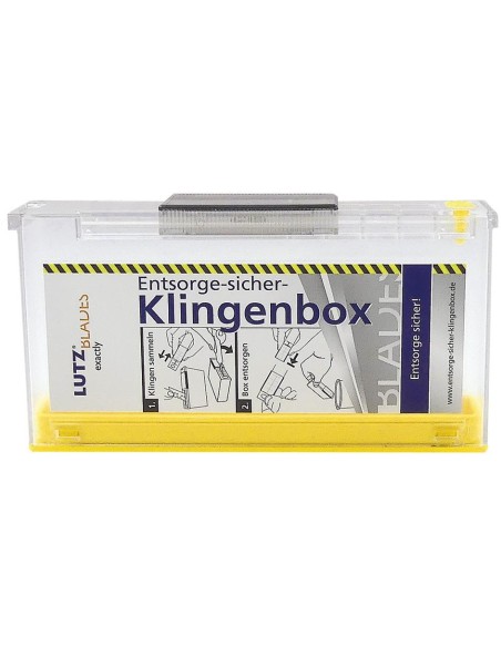 Caja de cuchill. de seg. 120x65x25mm LUTZ BLADES