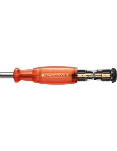 Depósito portapuntas rojade 8 pzas., plano, PH, TXPB Swiss Tools