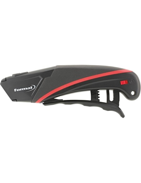 Cúter de seguridad Retroceso hoja 100% automincl. 1 hoja