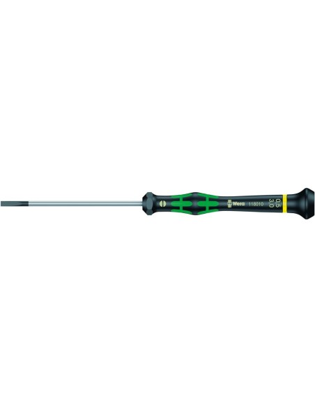 Destornillador plano de electrónica 3x0,5x80mm Wera