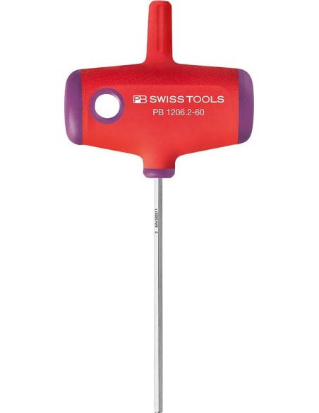 Destornillador mango en T2x60mm PB Swiss Tools