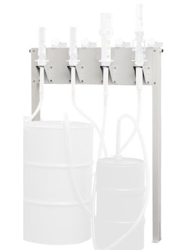 SOPORTE DE SUELO, CONSOLA PARA FIJACIÓN DE BOMBAS DE PISTÓN, PM2 o PM4