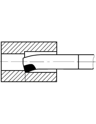 Cuchilla torno áng MD derDIN4974 P25/30 32x32x355mm WILKE