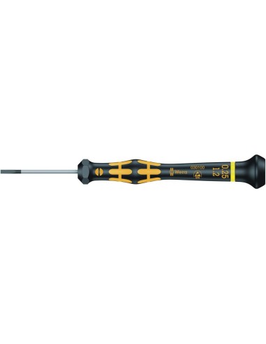 Destornillador de electrónica ESD plano 1,2x0,25x40mm Wera